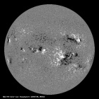 Latest SDO/HMI Magnetogram image of the Sun