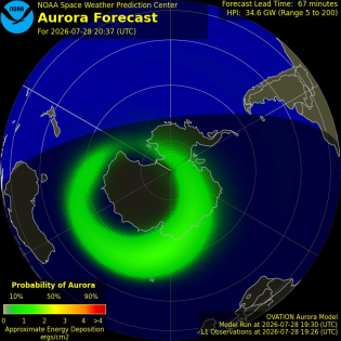 Current Southern hemispheric power input map